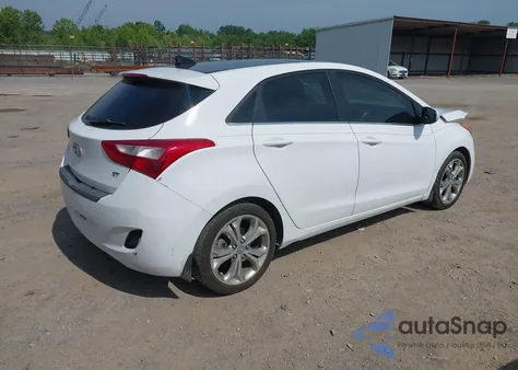 2013 Hyundai Elantra Gt из США, поврежденный, VIN KMHD35LE5DU123400